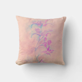 Roze Orchidee Kussen