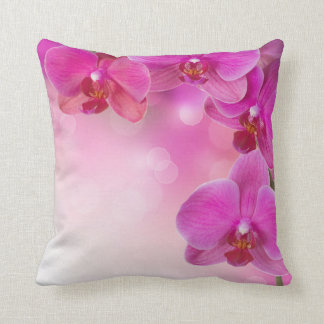 Roze orchidee kussen met schroefdraad