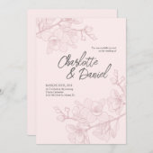 Roze orchidee momenten | Weddenschap Kaart (Voorkant / Achterkant)