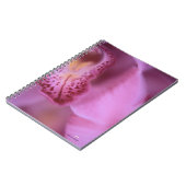 Roze orchidee Notitieboek (Linkerzijde)