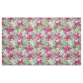 Roze orchidee patroon stof (Fat Quarter)