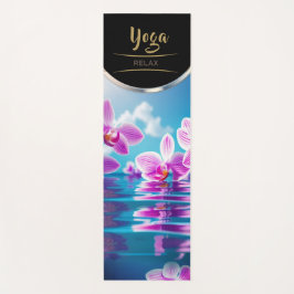 Roze Orchidee Petals - Yoga Mat