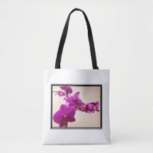Roze orchidee Tote