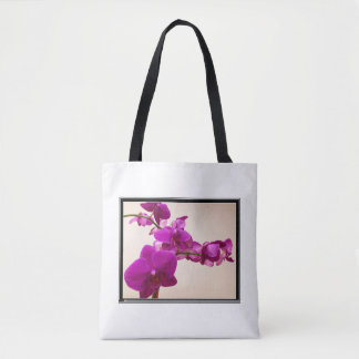 Roze orchidee Tote Bag