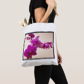 Roze orchidee Tote Bag (Dichtbij)