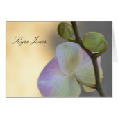 Roze orchidee uitdrukkingsvorm (Voorkant Horizontaal)