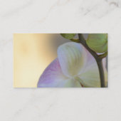 Roze orchidee ventilator visitekaartje (Achterkant)