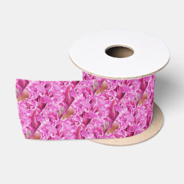 Roze orchidee waterverf art patroon lint