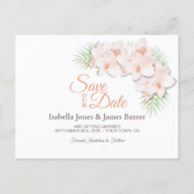 Roze Orchidee Wedding Save the Date