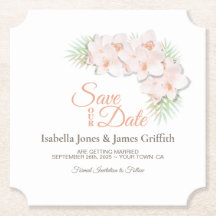 Roze Orchidee Wedding Save the Date