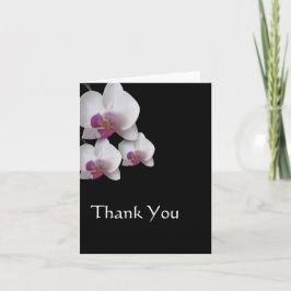 Roze Orchideeën Bedankbrief Bedankkaart