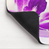 Roze orchideeën en kaarsen muismat (Hoek)