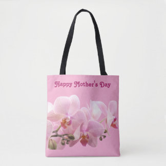 Roze Orchideeën “Gelukkige Moederdag”- Tote Bag