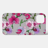 Roze Orchideeën in Bloei Case-Mate iPhone Case (Achterkant (horizontaal))