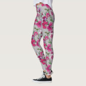 Roze orchideeën in Bloom Leggings (Links)