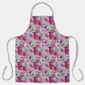 Roze orchideeën in Bloom Schort (Voorkant)