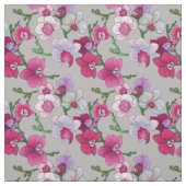 Roze orchideeën in Bloom Stof (Swatch)