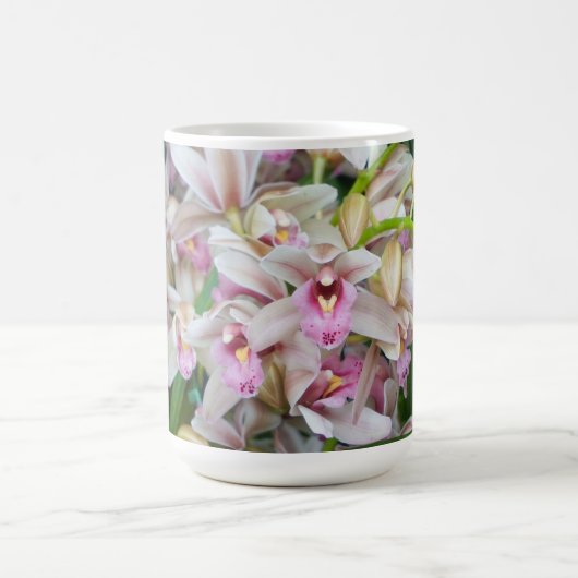 Roze Orchideeën Koffiemok (Center)
