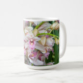 Roze Orchideeën Koffiemok (Voorkant rechts)