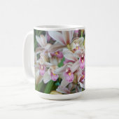 Roze Orchideeën Koffiemok (Voorkant links)