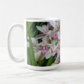 Roze Orchideeën Koffiemok (Links)