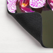 Roze orchideeën muismat (Hoek)