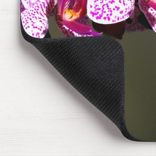 Roze orchideeën muismat (Hoek)