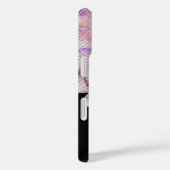 Roze orchideeën op zwart Case-Mate iPhone case (Achterkant / Rechts)