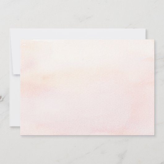 Roze Orchideeën Pampagras Douche Bedankt (Achterkant)