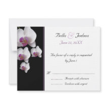 Roze orchideeën RSVP