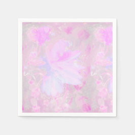 Roze Orchideeën Servet