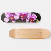 Roze orchideeën skateboard (Horizontaal)