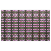 Roze orchideeën stof (Yard (91,4 cm))