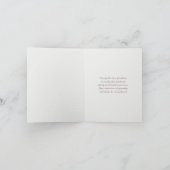 roze orchideeën sympathie bedankkaart (Binnen)