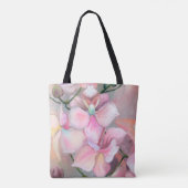 Roze Orchideeën Tote Tas (Achterkant)