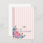 Roze orchideeën voor scortkaarten kaart (Voorkant / Achterkant)