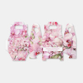 Roze Orchideeën Waterverf Favoriete Dozen Bedankdoosjes (Uitgevouwen)