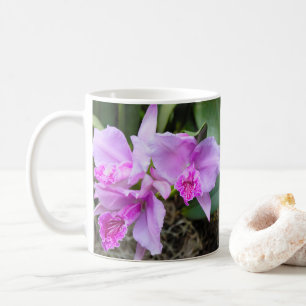 Roze Orchids Bouquet Koffiemok