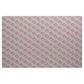 Roze Orchids Fabric Stof (Yard (91,4 cm))