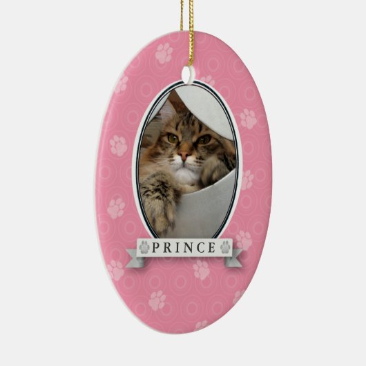 Roze Ornament Pet afdrukken (Rechts)