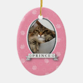Roze Ornament Pet afdrukken (Voorkant)