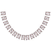 Roze Ornamental Bunting Flag Vlaggetjes (Alle)