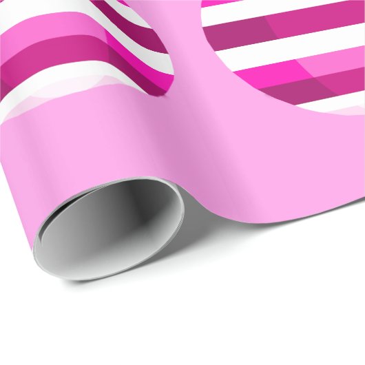 Roze Ornamenten inpakpapier (Rol Hoek)