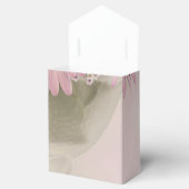 Roze osteospernum bedankdoosjes (Geopend)