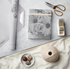 Roze osteospernum cadeaupapier