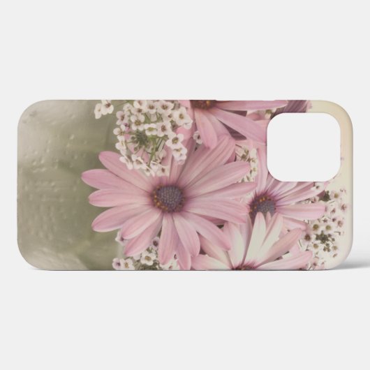 Roze osteospernum Case-Mate iPhone case (Achterkant (horizontaal))