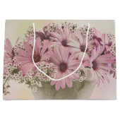 Roze osteospernum groot cadeauzakje (Voorkant)