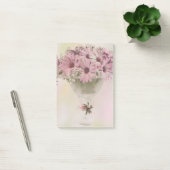 Roze osteospernum post-it® notes (Kantoor)