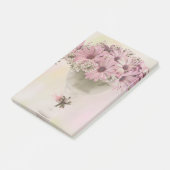 Roze osteospernum post-it® notes (Schuin)