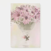 Roze osteospernum post-it® notes (Voorkant)